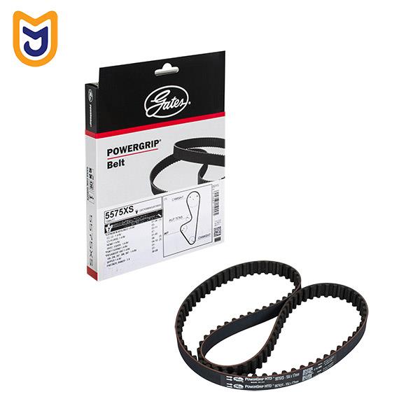 تسمه تایم گیتس gates مدل ۵۵۷۵XS مناسب پژو ۲۰۶ تیپ ۲ , تیپ ۳ و صندوقدار v20